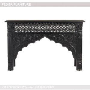 Floating Console Table Expandable Console Dining Table Modern Entrance Table