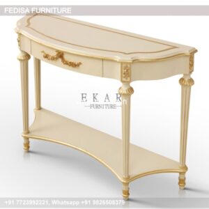 Mirrored Console Table Real Wood Console Table 2 Tier Console Table