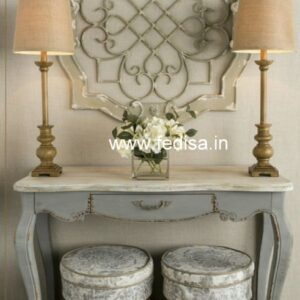 Console Table With Usb Port Fabindia Console Table Half Moon Mirrored Console Table