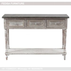 Goodlow Console Table Behind Sofa Table With Stools Garden Console Table