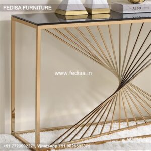 Wood Top Console Table Skirted Console Table Espresso Sofa Table