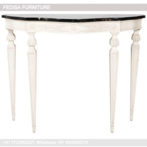 Orla Console Table Foldable Sofa Table Pin Leg Console Table