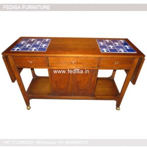 Linea Console Table Vintage Sofa Table Ultra Slim Console Table