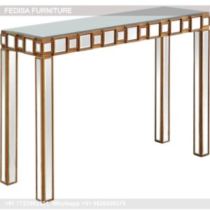 25cm Console Table Foldable Sofa Table Pin Leg Console Table