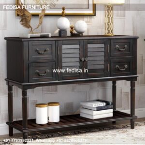 Dark Wood Entry Table Teak Wood Console Table Caracole Console Table