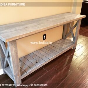 Hall Stand Table Bohemian Console Table Half Round Side Table