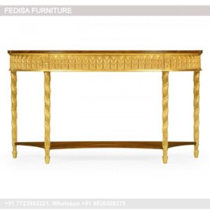 Antique Demilune Table Console Table With Wheels Nesting Console Tables