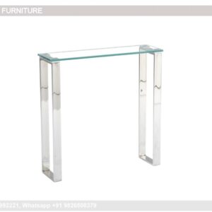 A Frame Console Table Fabindia Console Table Half Moon Mirrored Console Table