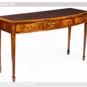 Wood Couch Table Skirted Console Table Espresso Sofa Table