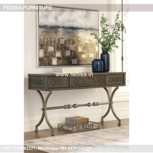 Harveys Console Table Metal Console Table With Drawers 4079 Inch Console Table