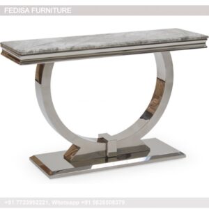 Wisteria Console Table Foldable Sofa Table Pin Leg Console Table