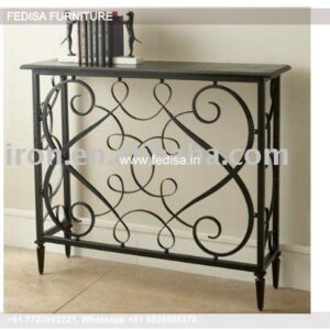 White Marble Top Console Table Skirted Console Table Espresso Sofa Table