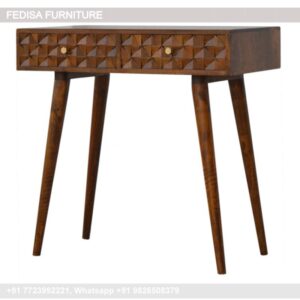 30cm Console Table Skirted Console Table Espresso Sofa Table