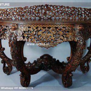 Gabby Console Table Fabindia Console Table Half Moon Mirrored Console Table