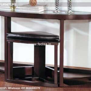 Brushed Nickel Console Table Bohemian Console Table Half Round Side Table