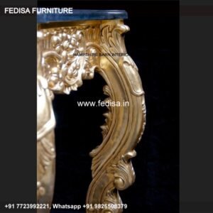 70cm Console Table Vintage Sofa Table Ultra Slim Console Table