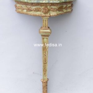 Marble Top Hall Table Brass And Glass Console Table White Gold Console Table