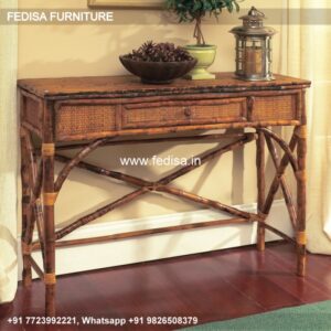 8 Inch Console Table Vintage Sofa Table Ultra Slim Console Table