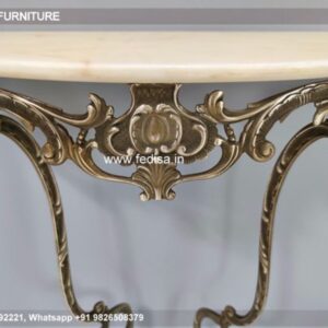 Half Moon Console Table With Drawer Braeden Console Table Pepperfry Console Table