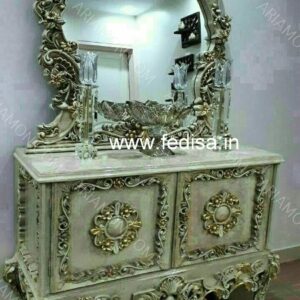 Chevron Console Table White Entrance Table Small Entry Table With Drawers