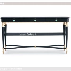Gold And Marble Console Table Skirted Console Table Espresso Sofa Table