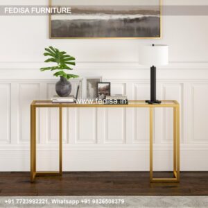 Ornate Console Table Brass And Glass Console Table White Gold Console Table