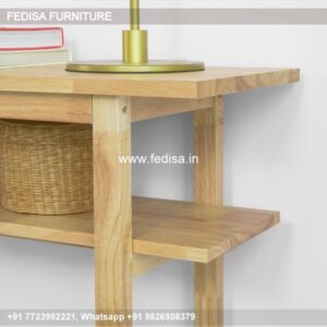 36 Inch High Console Table Foldable Sofa Table Pin Leg Console Table