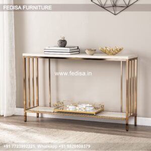 Convertible Console Table Vintage Sofa Table Ultra Slim Console Table