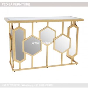 8 Inch Deep Console Table Fabindia Console Table Half Moon Mirrored Console Table