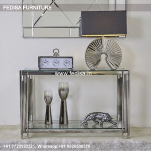 Glass Entry Table Corner Tv Tables Transitional Console Table
