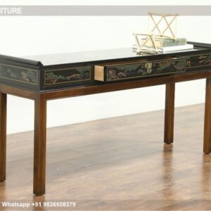 Bathroom Console Table Bohemian Console Table Half Round Side Table