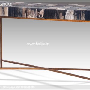 Retro Console Table Baskets Under Console Table 638 Inch Console Table