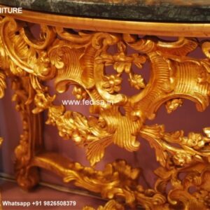 Simple Console Table Fabindia Console Table Half Moon Mirrored Console Table