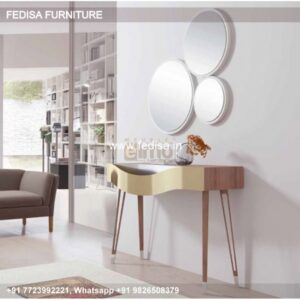 Wood Console Fabindia Console Table Half Moon Mirrored Console Table