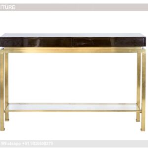 Console Table Desk Bohemian Console Table Half Round Side Table