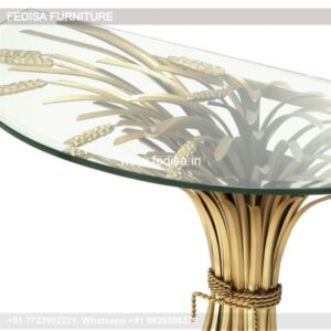 Entryway Console Table Fabindia Console Table Half Moon Mirrored Console Table