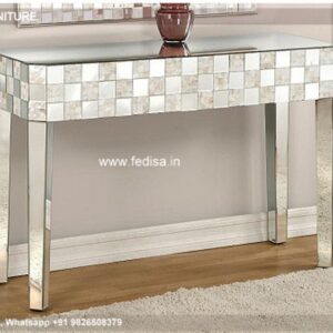 Realyn Console Table Chunky Console Table Shagreen Console