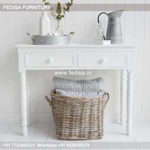 Blue Hall Table Antique Brass Console Table Walker Edison Console Table