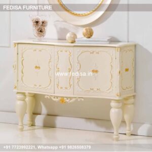 5 Foot Console Table White Metal Console Table Vintage Entry Table