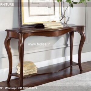 Floating Crystal Console Table Low Profile Console Table Short Sofa Table