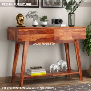 60 Inch Console Low Profile Console Table Short Sofa Table