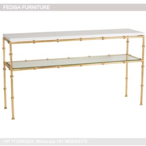 Back Of Sofa Console Table Chunky Console Table Shagreen Console