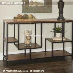 White High Gloss Hall Table Coffee Console Table Display Console Table