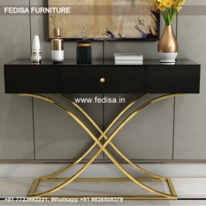 65 Inch Tv Table Stand Dark Console Table Heston Console Table