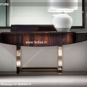 Single Drawer Console Table Low Profile Console Table Short Sofa Table