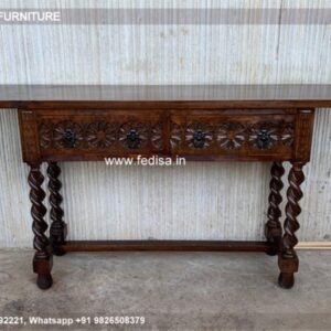 Diamond Crush Console Table 142 Inch Sofa Table White Foyer Table