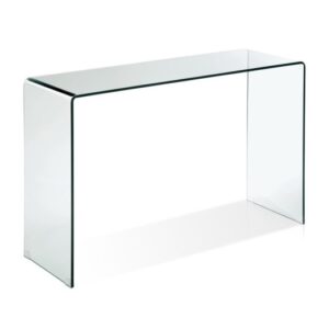 Moon Side Table Beige Console Table Foyer Entry Table