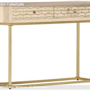 Crushed Glass Console Table Dark Console Table Heston Console Table