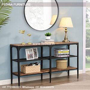 Corinna Console Table Half Moon Console Table With Drawer Console Table 60 Inches Long
