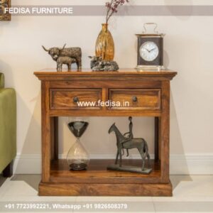 Clifton Console Table Floating Entry Table Live Edge Wood Console Table